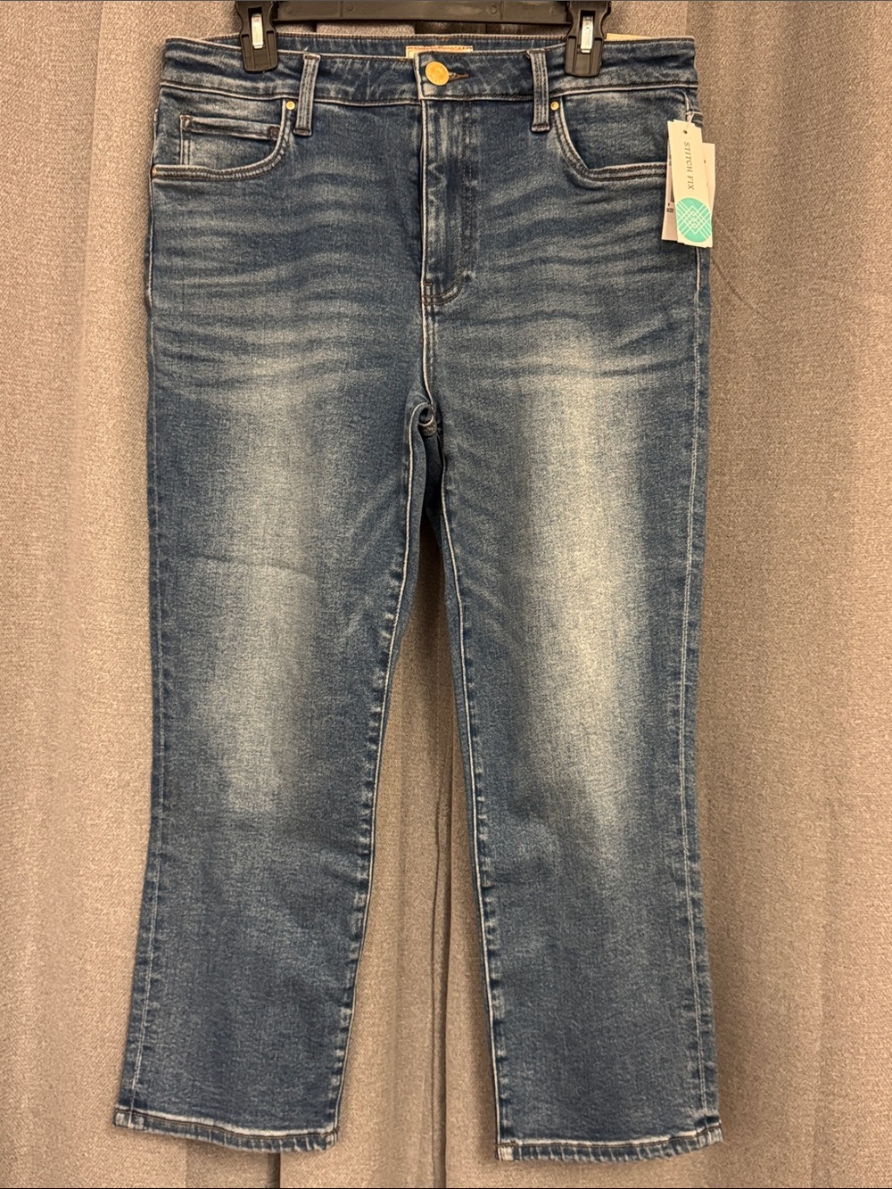 Kut from the Kloth High Rise Catherine Crop Straight Leg